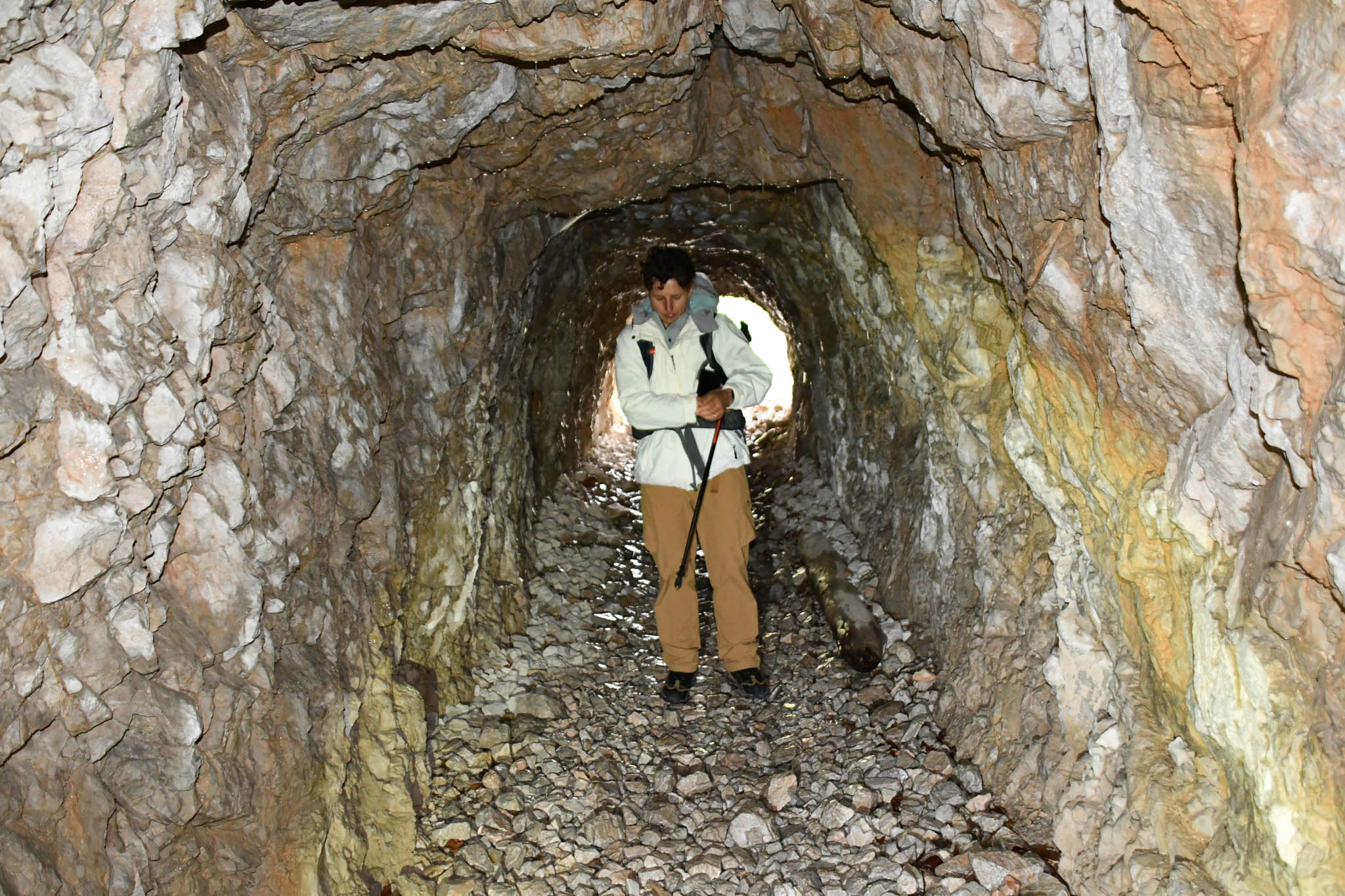 Born Tunnel Nadine entering tunnel